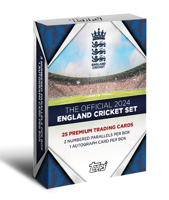 2024 Topps England Cricket Team Set