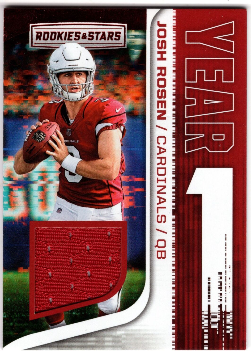 2018 Panini Rookies & Stars JOSH ROSEN Rookie Year One Patch #YO-6