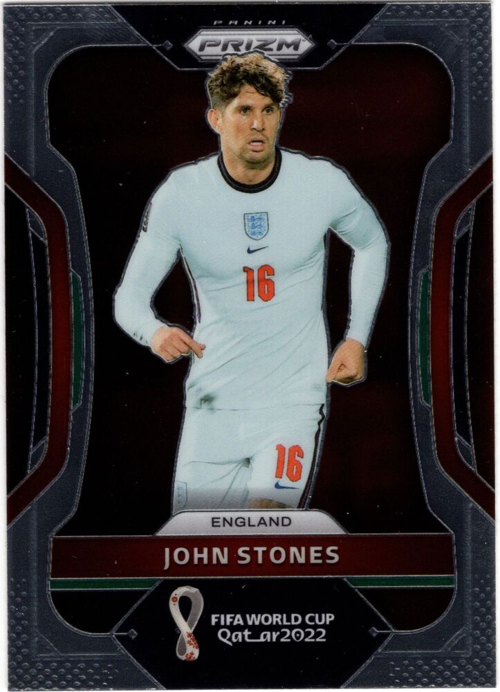 2022 Panini Prizm World Cup JOHN STONES Base Card #88