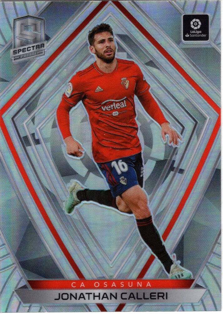 2020-21 Panini Chronicles Soccer JONATHAN CALLERI Spectra Silver Prizm #9