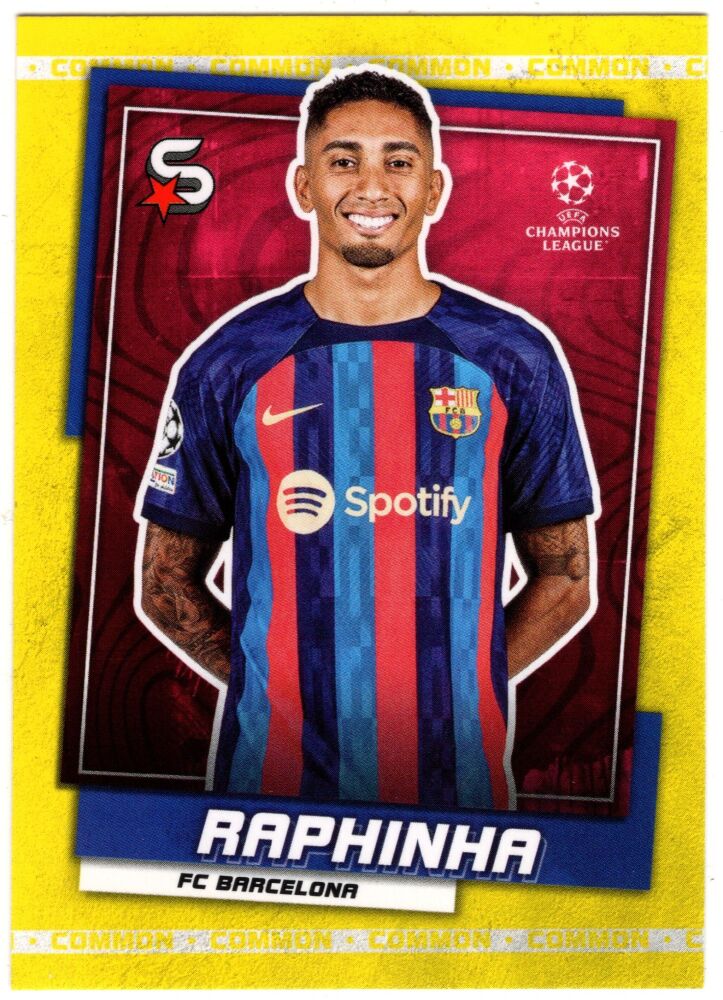 2022-23 Topps Superstars RAPHINHA Yellow Parallel #54