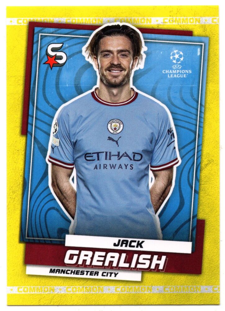 2022-23 Topps Superstars JACK GREALISH Yellow Parallel #6