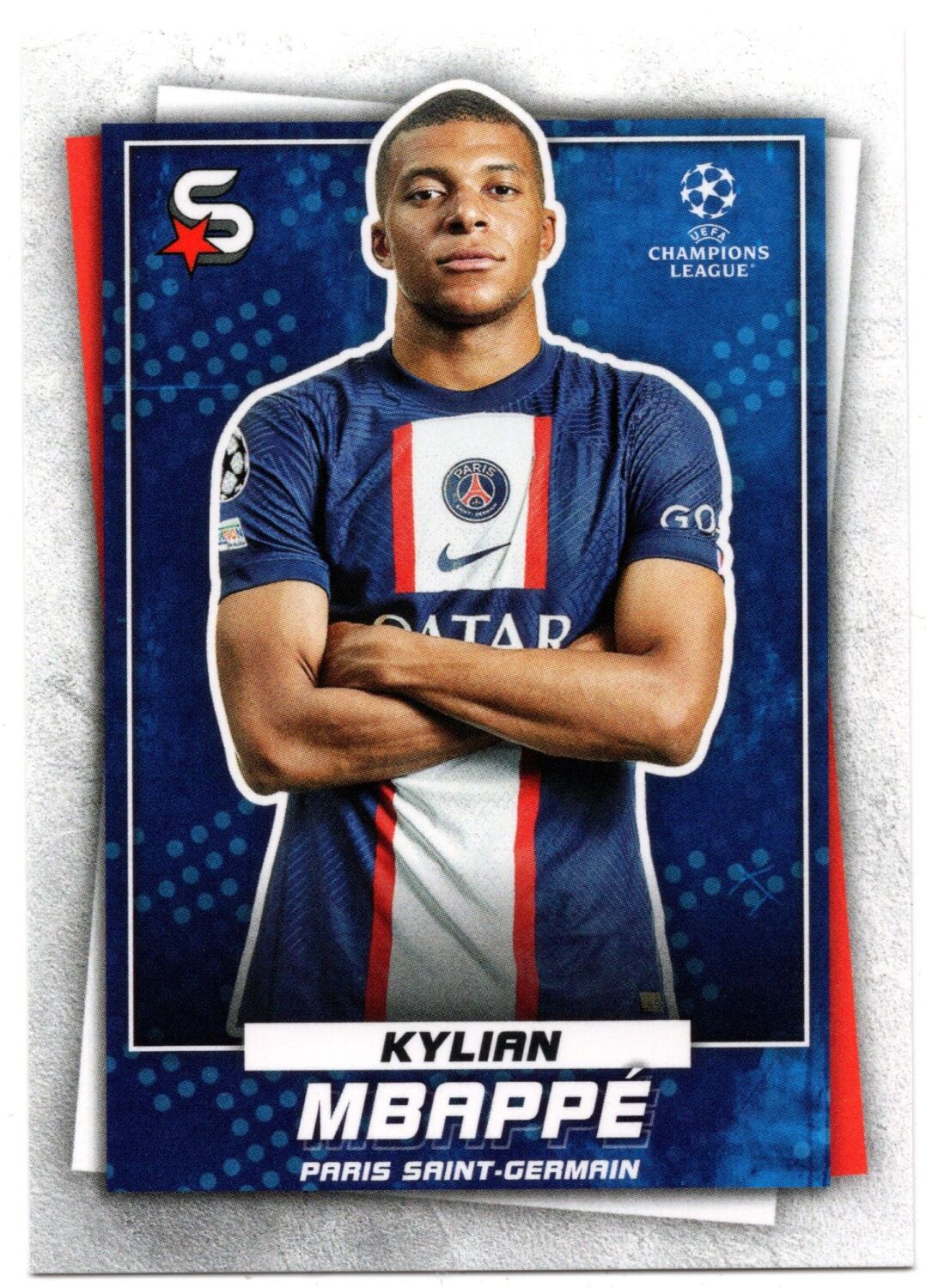 2022-23 Topps Superstars KYLIAN MBAPPE Base Card #134