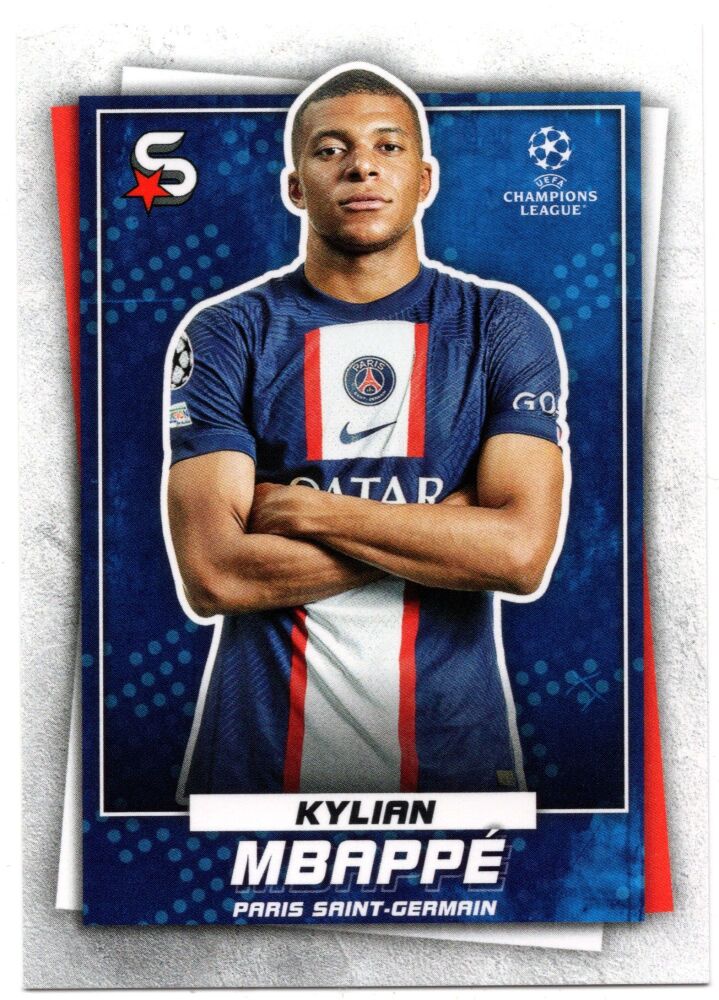 2022-23 Topps Superstars KYLIAN MBAPPE Base Card #134