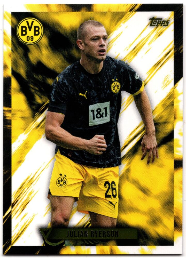 2023-24 Topps Vernissage Dortmund Team Set JULIAN RYERSON Base #BVBV-4