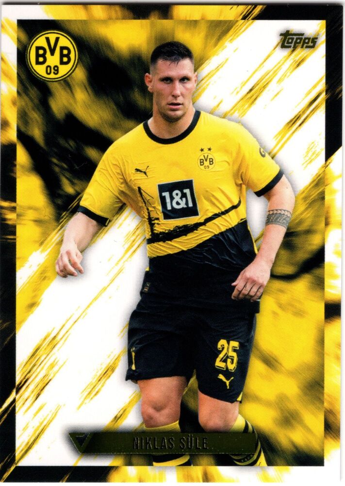 2023-24 Topps Vernissage Dortmund Team Set NIKLAS SULE Base #BVBV-6