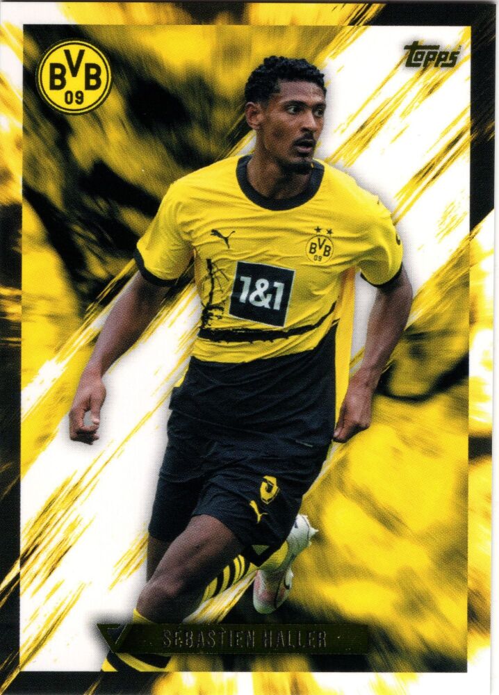 2023-24 Topps Vernissage Dortmund Team Set SEBASTIEN HALLER Base #BVBV-23