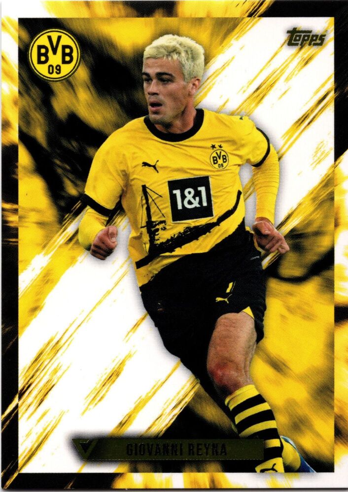 2023-24 Topps Vernissage Dortmund Team Set GIOVANNI REYNA Base #BVBV-8