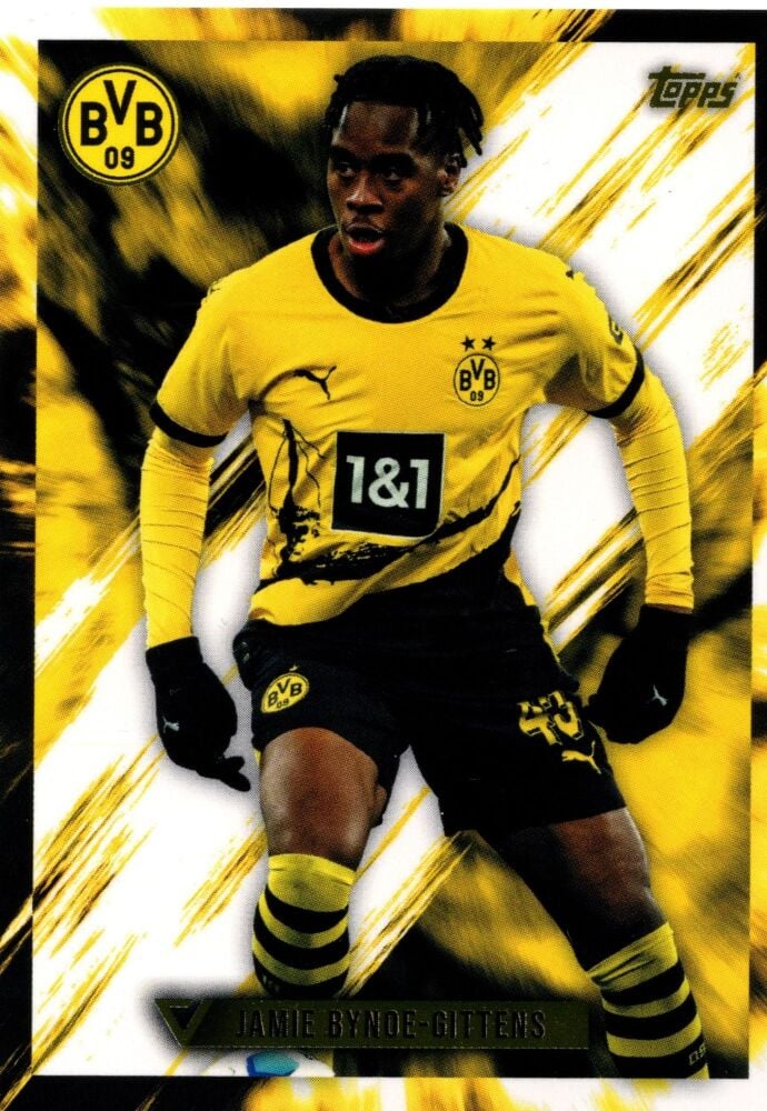 2023-24 Topps Vernissage Dortmund Team Set JAMIE BYNOE-GITTENS Base #BVBV-19