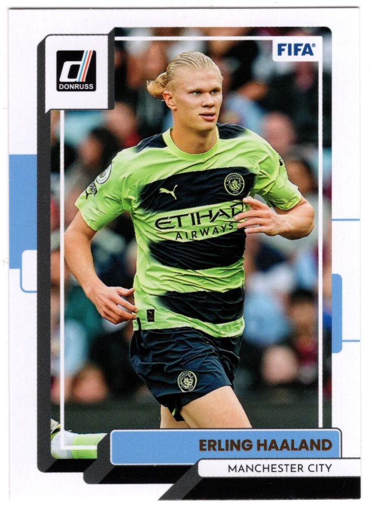 2022-23 Panini Donruss Soccer ERLING HAALAND Base Card #160