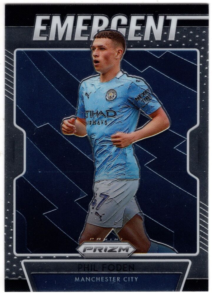 2020-21 Panini Prizm Premier League PHIL FODEN Emergent Insert #7