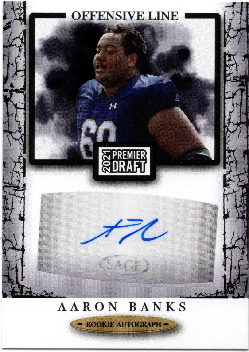 2021 Sage Premier Draft AARON BANKS Rookie Autograph #A68