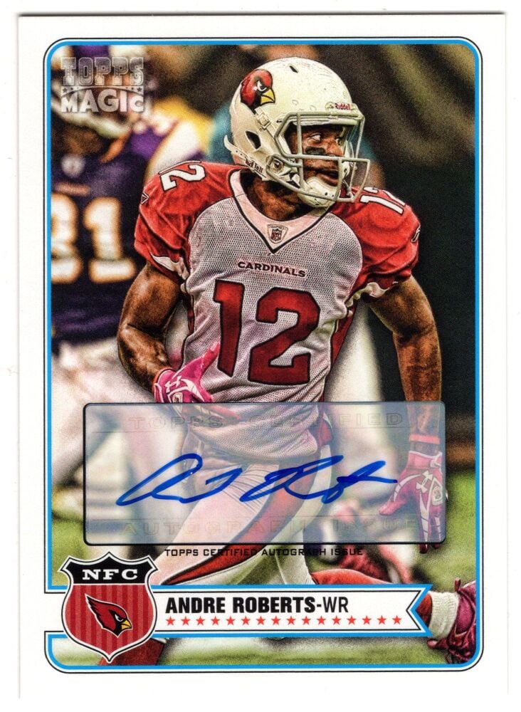 2012 Topps Magic ANDRE ROBERTS Autograph #199