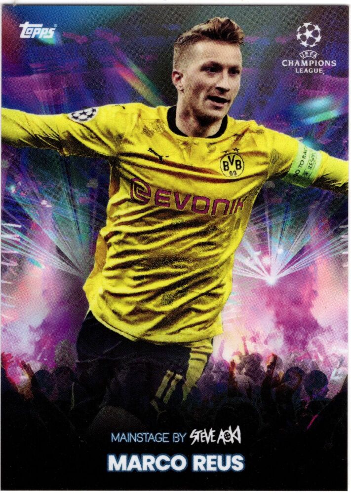 2021 Topps Steve Aoki Football Festival MARCO REUS Mainstage