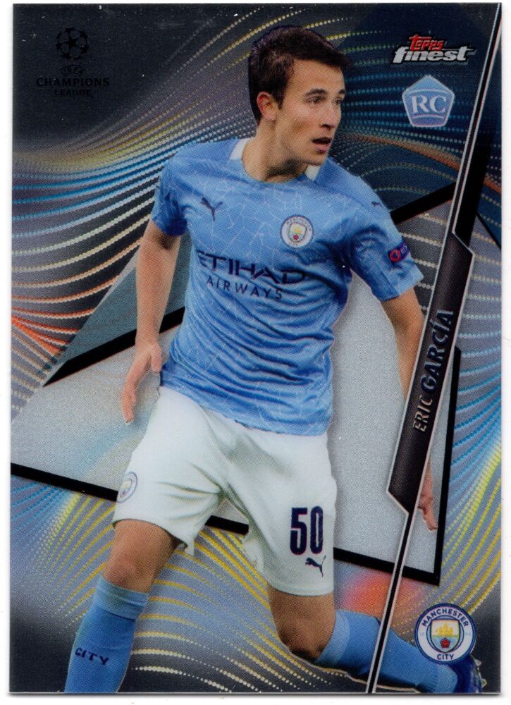 2020-21 Topps UCL Finest ERIC GARCIA Rookie Base Card #4