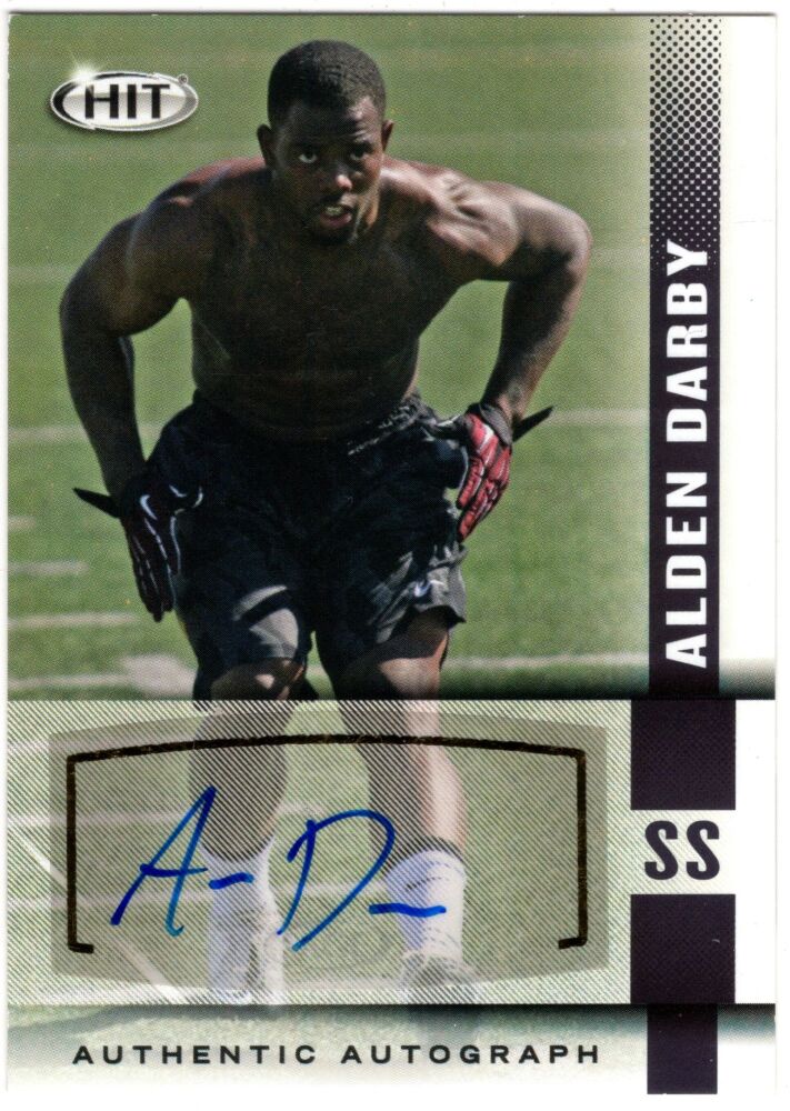 2014 Sage Hit ALDEN DARBY Rookie Autograph #A104