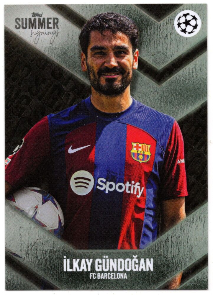 2023 Topps Summer Signings ILKAY GUNDOGAN Star Signing