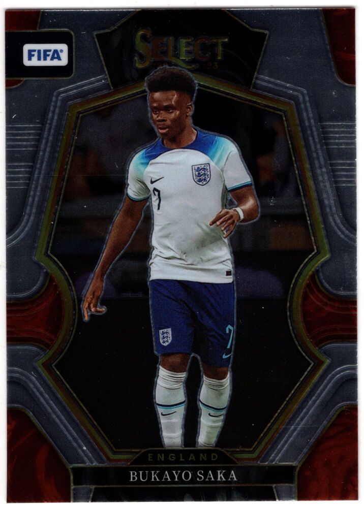 2022-23 Panini Select Soccer BUKAYO SAKA Mezzanine Level #115