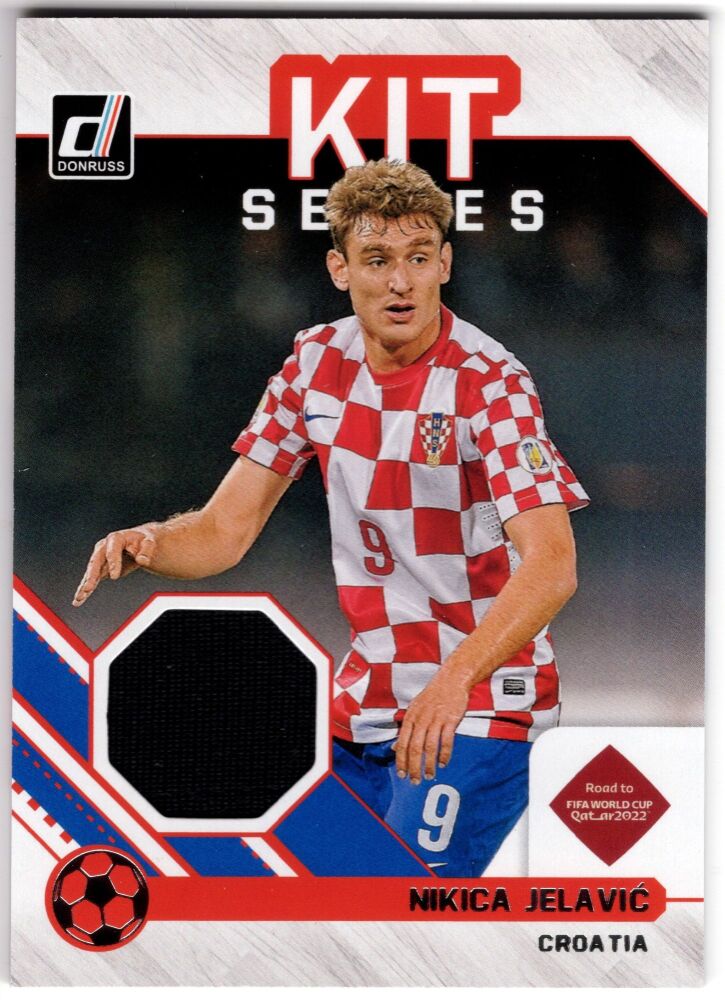 2021-22 Panini Donruss Soccer NIKICA JELAVIC Kit Series Game Used Patch #KS-NJ