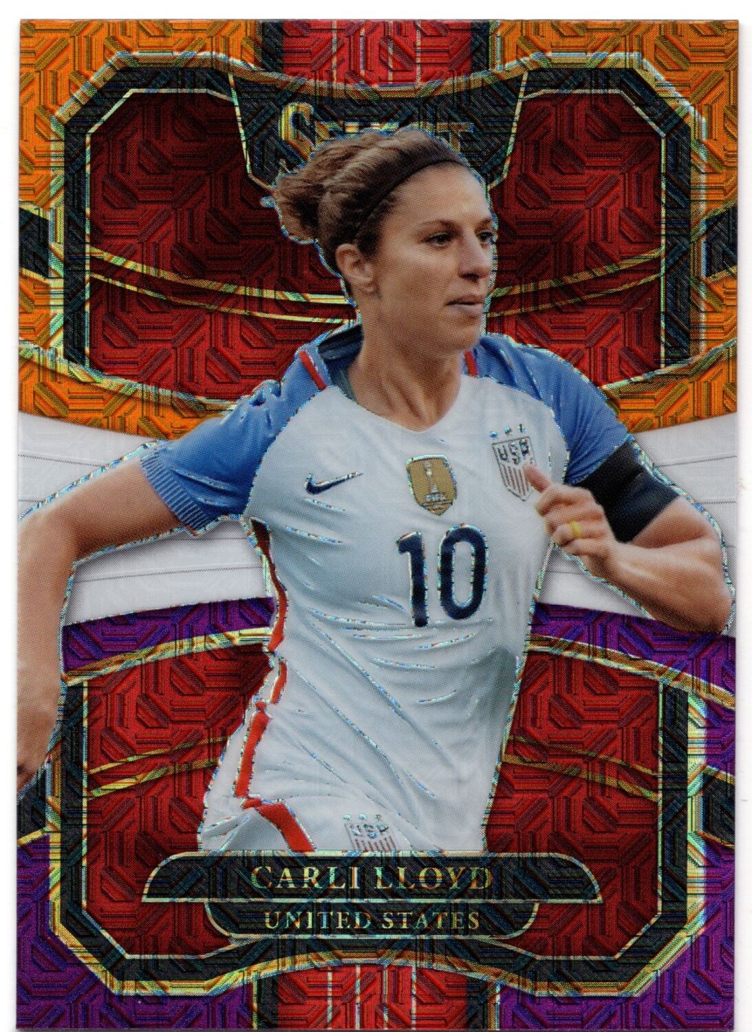 2017-18 Panini Select Soccer CARLI LLOYD MultiColour Prizm #35