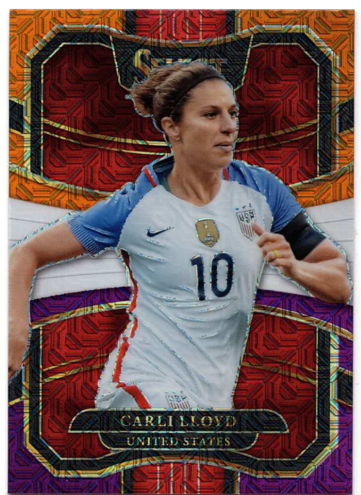 2017-18 Panini Select Soccer CARLI LLOYD MultiColour Prizm #35