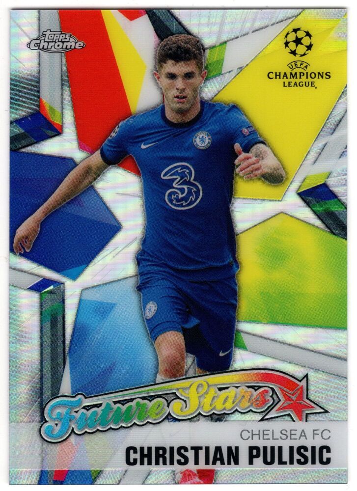 2020-21 Topps Chrome CHRISTIAN PULISIC Future Stars Insert #FS-CP