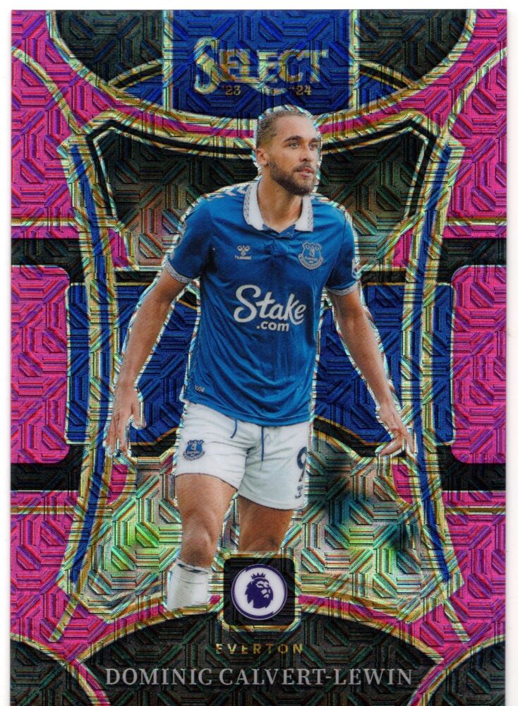 2023-24 Panini Select Premier League DOMINIC CALVERT-LEWIN Pink Mojo Prizm /325 #142