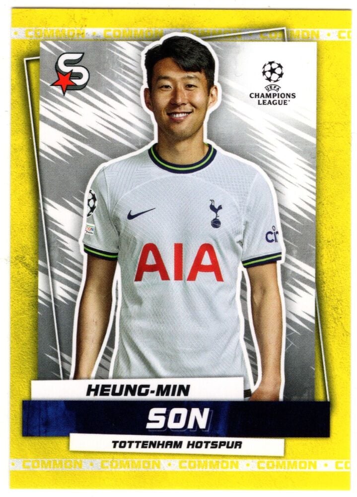 2022-23 Topps Superstars HEUNG-MIN SON Yellow Parallel #35