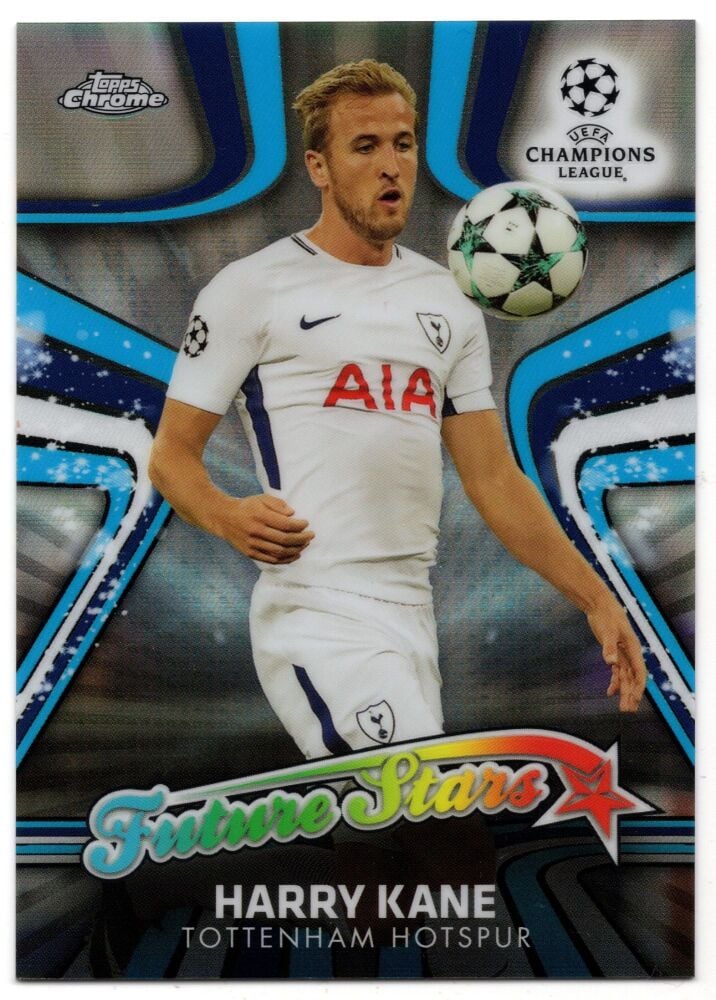 2017-18 Topps UCL Chrome HARRY KANE Future Stars Insert #FS-HK