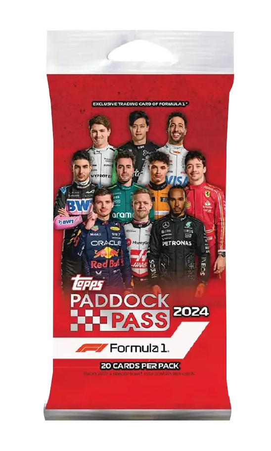 2024 Topps Paddock Pass Formula 1 Fat Pack
