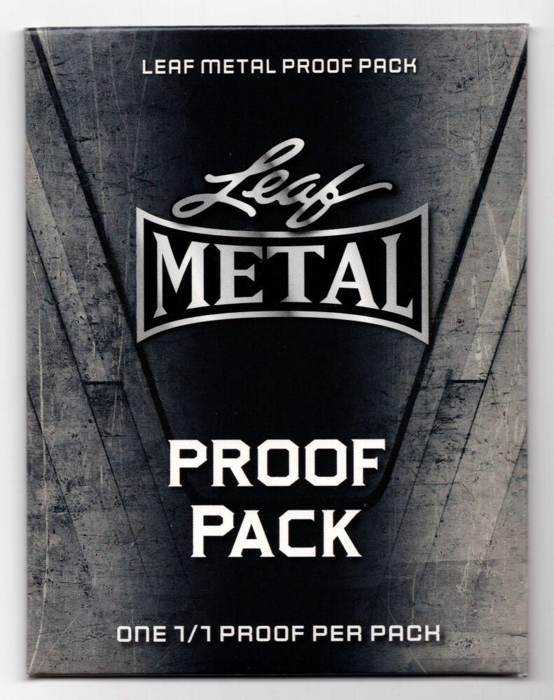 2024 Leaf Metal Multi-Sport 1/1 Pre-Production Proof Pack
