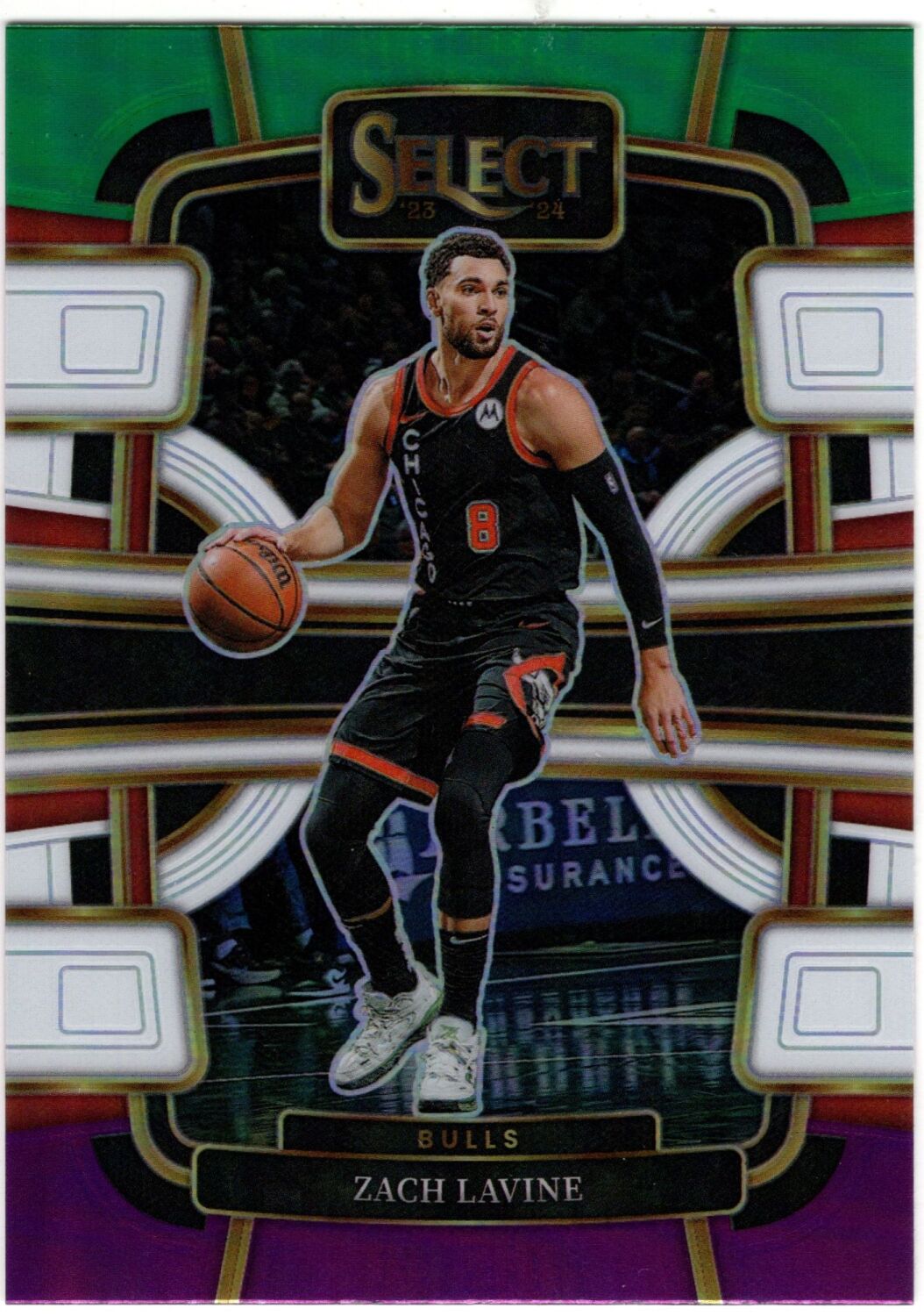 2023-24 Panini Select ZACH LAVINE Tri-Colour Prizm Concourse Level #16
