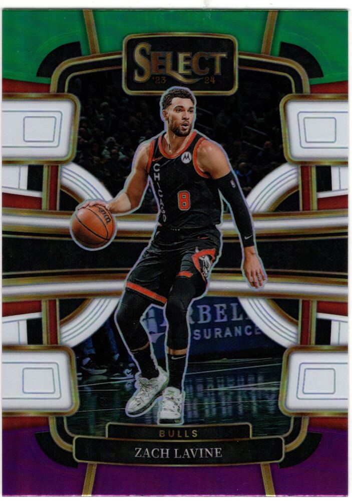 2023-24 Panini Select ZACH LAVINE Tri-Colour Prizm Concourse Level #16
