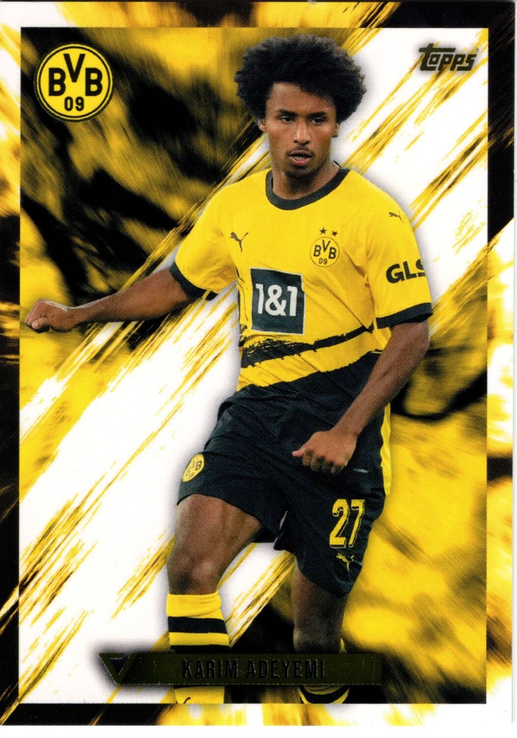 2023-24 Topps Vernissage Dortmund Team Set KARIM ADEYEMI Base #BVBV-22