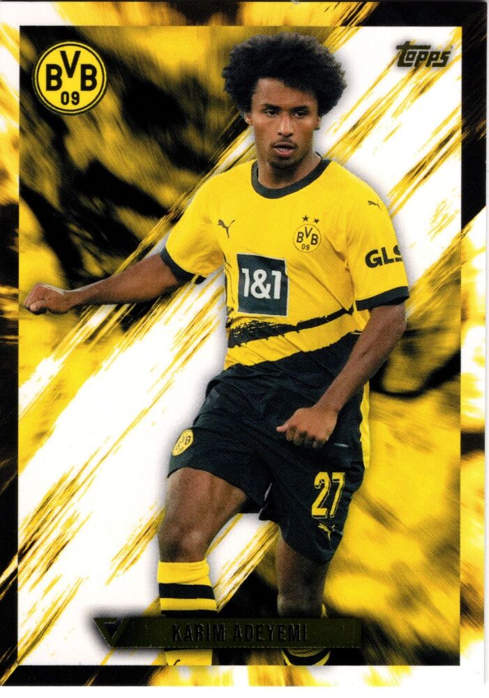 2023-24 Topps Vernissage Dortmund Team Set KARIM ADEYEMI Base #BVBV-22