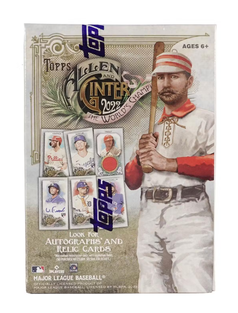2022 Topps Allen & Ginter Baseball 8-Pack Blaster Box