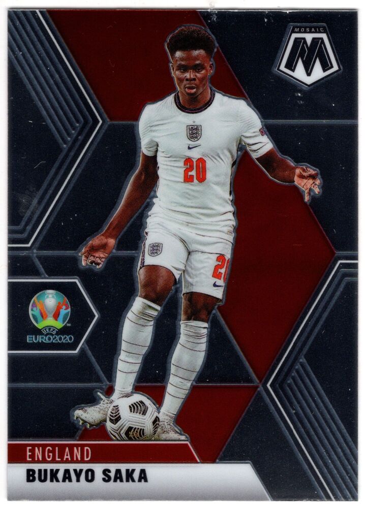 2021 Panini Mosaic Euros BUKAYO SAKA Base Card #106