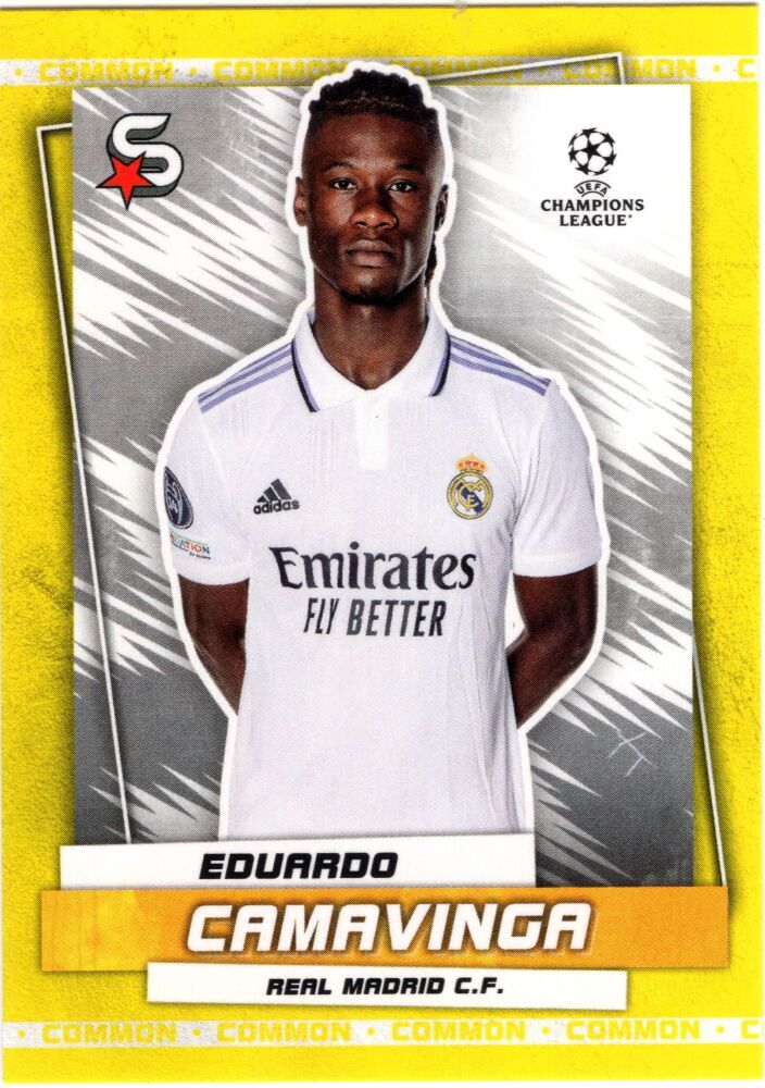 2022-23 Topps Superstars EDUARDO CAMAVINGA Yellow Parallel #41