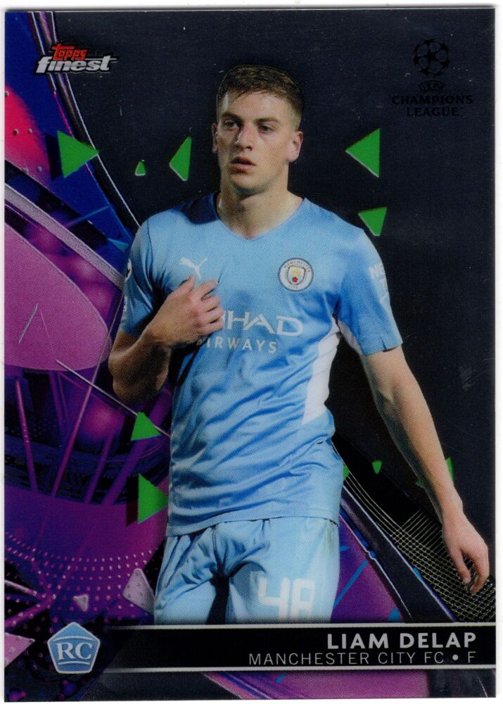 2021-22 Topps UCL Finest LIAM DELAP Rookie Base Card #58