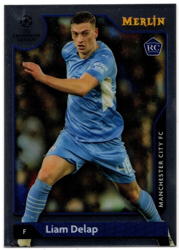 2021-22 Topps Merlin Chrome LIAM DELAP Rookie Base Card #105