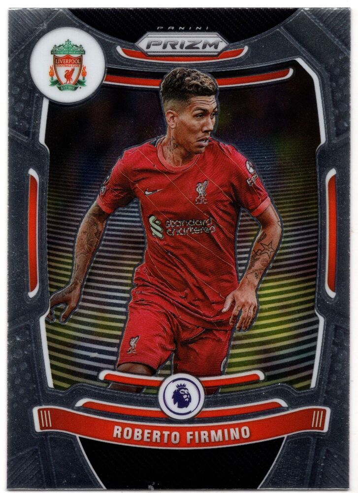 2021-22 Panini Prizm Premier League FIRMINO Base Card #90