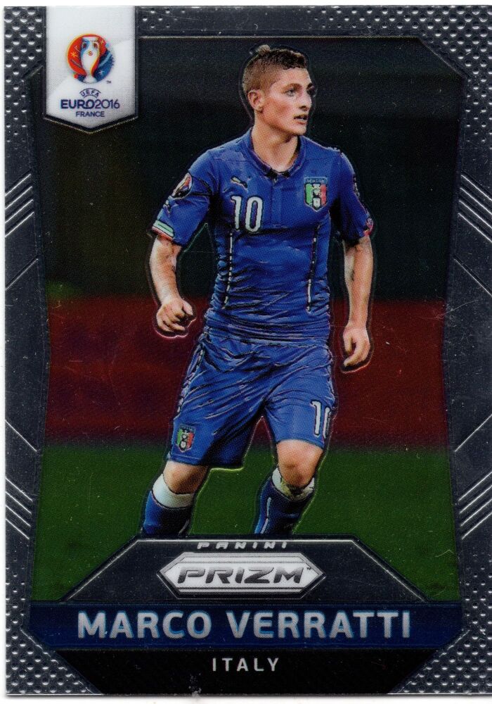 2016 Panini Prizm Euros MARCO VERRATTI Base Card #91
