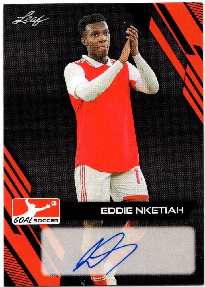 2023 Leaf Goal Soccer EDDIE NKETIAH Autograph #BA-EN1