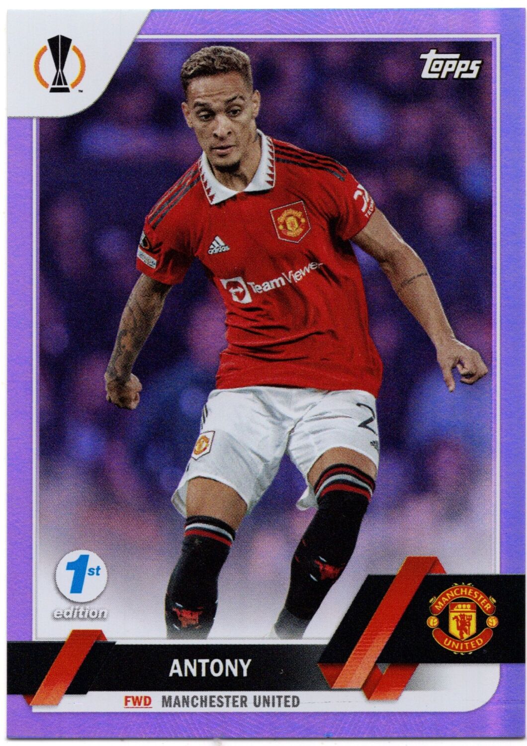 2022-23 Topps UCC Flagship ANTONY Purple Foil /30 #21