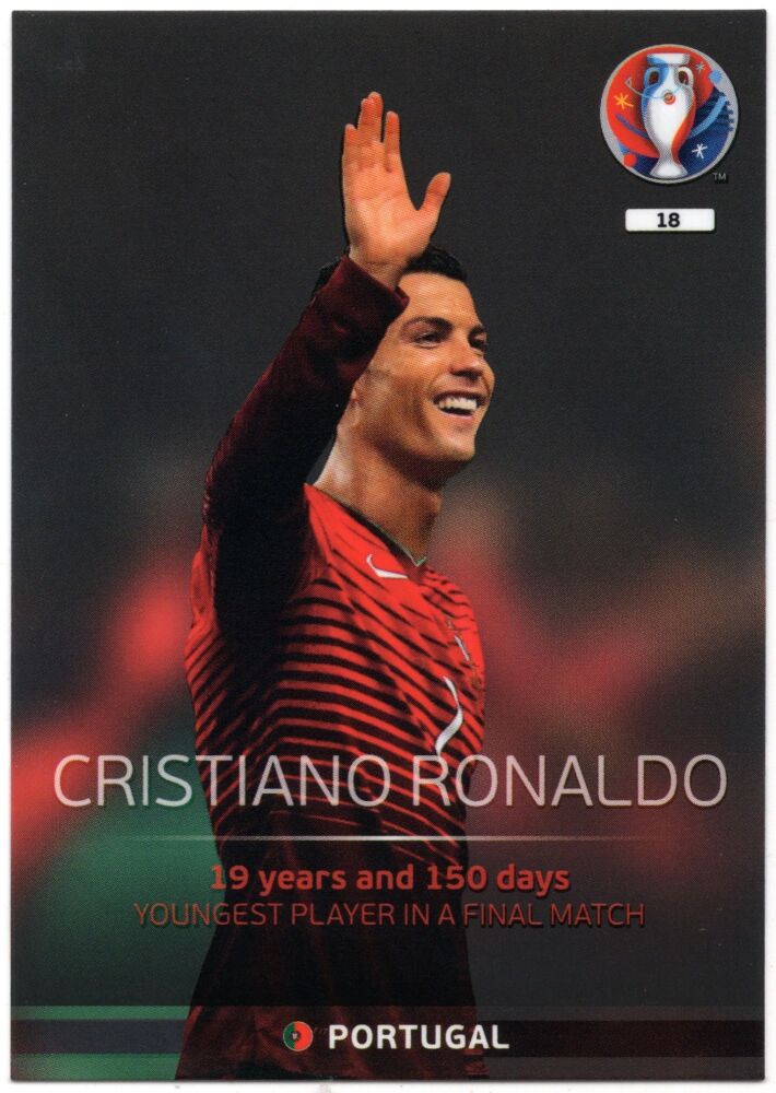 2016 Panini AdrenalynXL Euros CRISTIANO RONALDO Legends #18