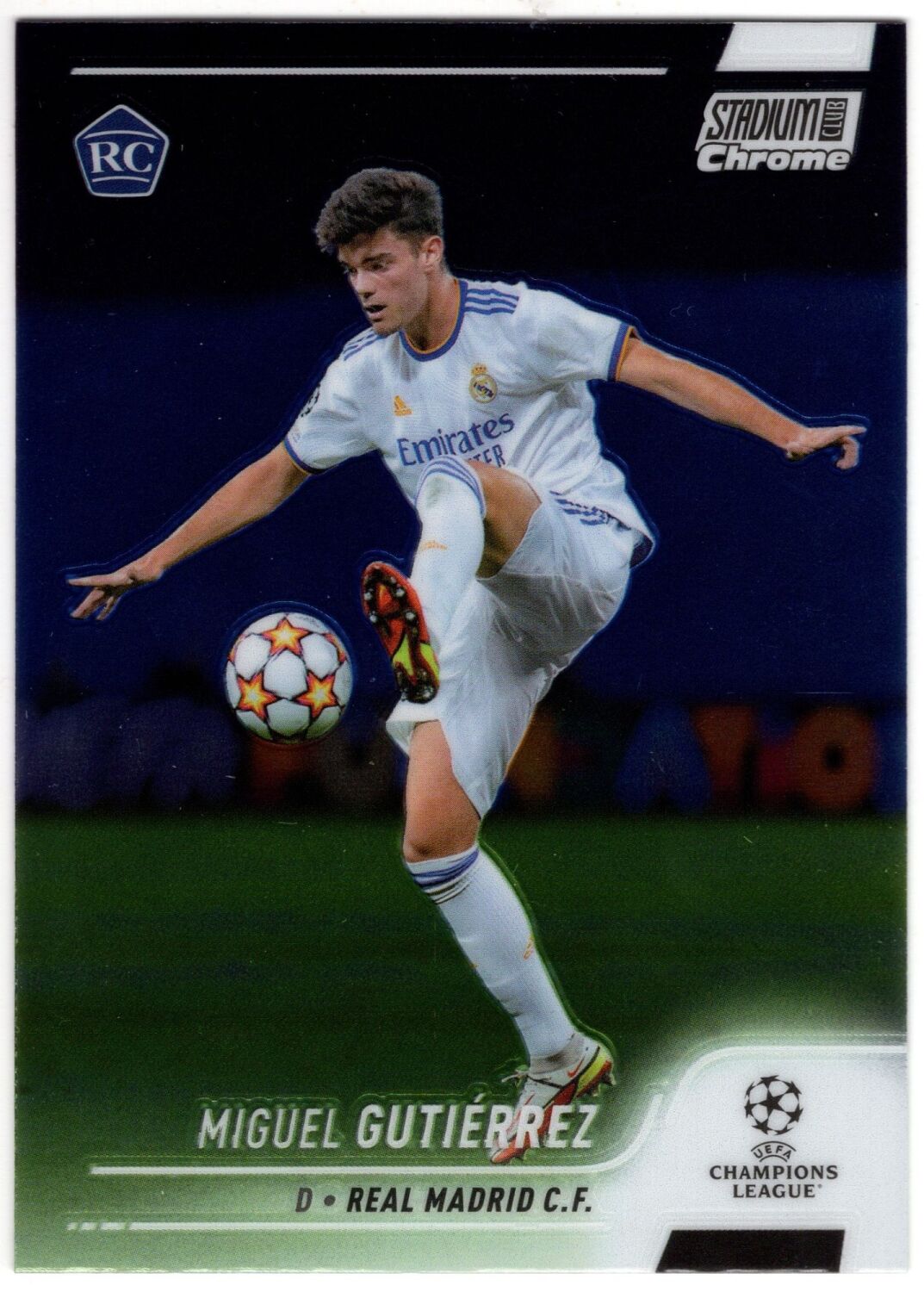 2021-22 Topps Stadium Club Chrome MIGUEL GUTIERREZ Rookie Base Card #45