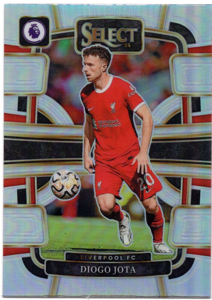 2023-24 Panini Select Premier League DIOGO JOTA Silver Prizm Terrace Level #55