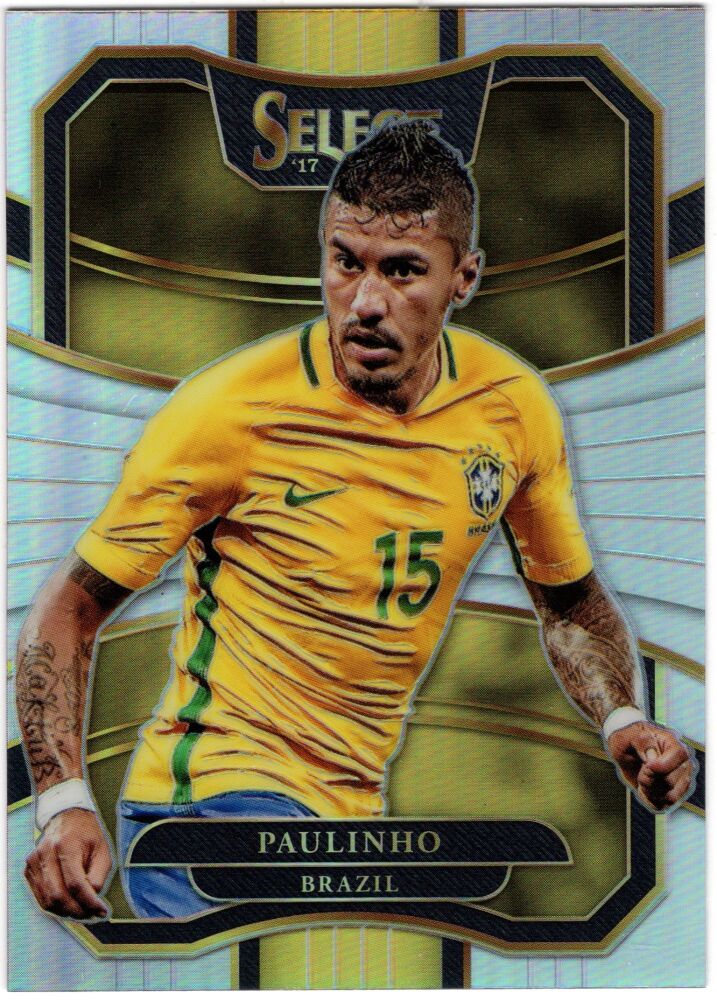 2017-18 Panini Select Soccer PAULINHO Silver Prizm #44