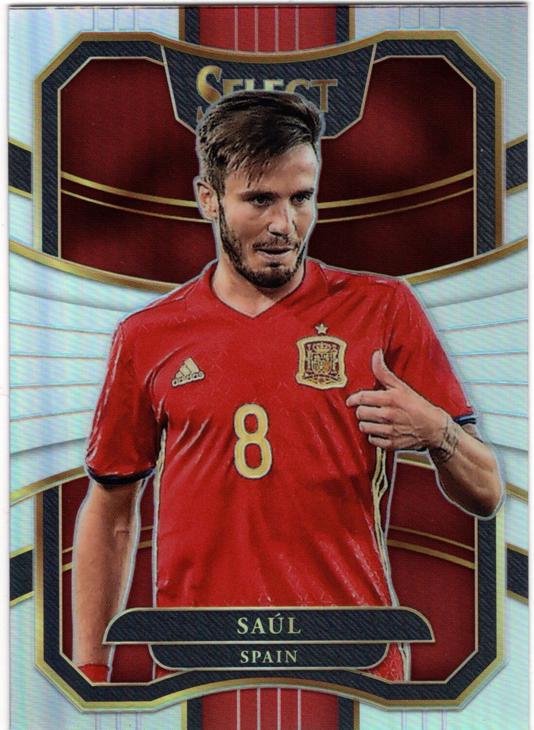 2017-18 Panini Select Soccer SAUL Silver Prizm #21