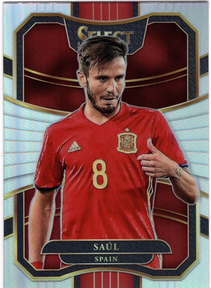 2017-18 Panini Select Soccer SAUL Silver Prizm #21
